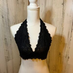 Lace Halter Bra